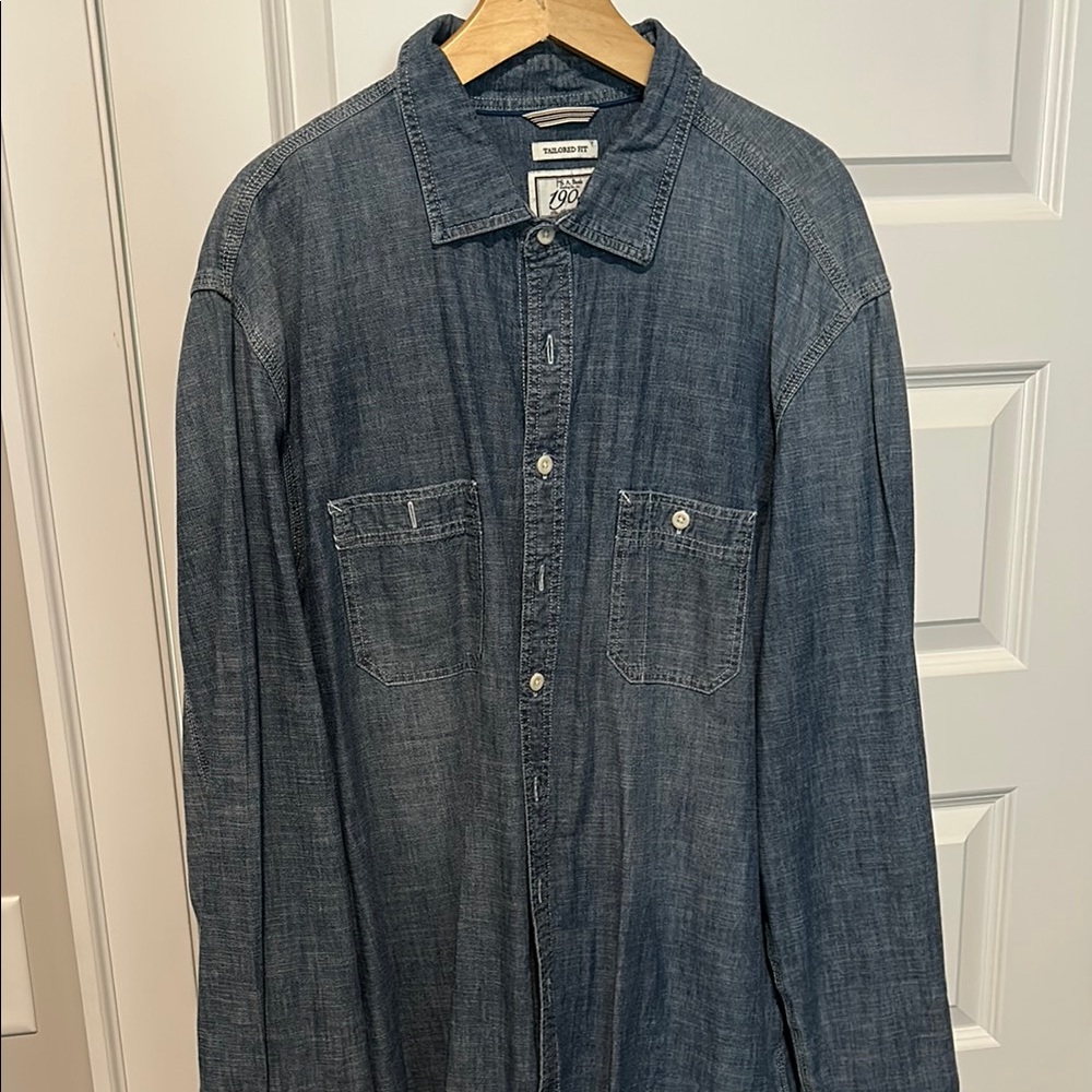 Jos A Banks 1905 Denim Shirt